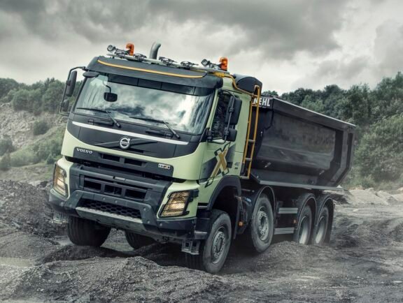 Advanced Braking Technology Volvo FMX Haul Truck