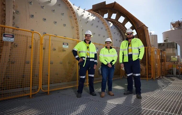 Workers at one of Northern Star’s projects.