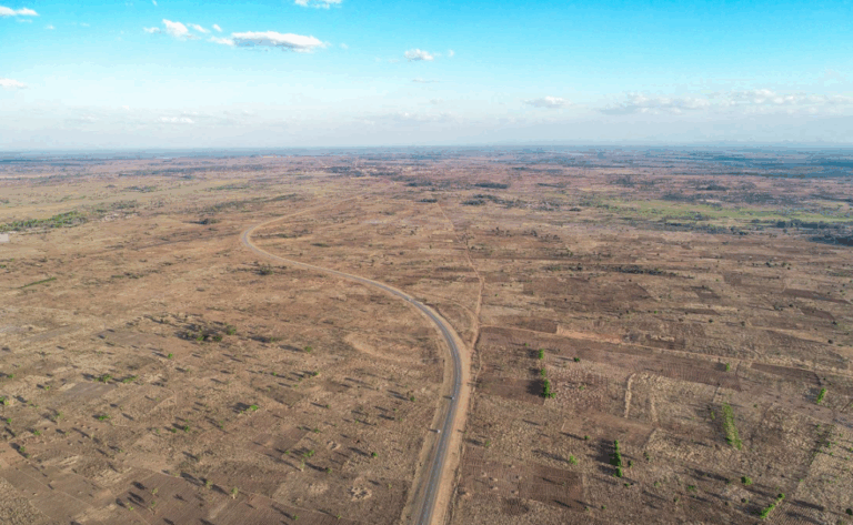 Drone photo taken above the Kasiya deposit.