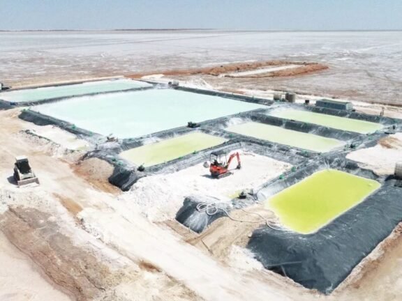Work in progress at the Mackay potash project in WA.