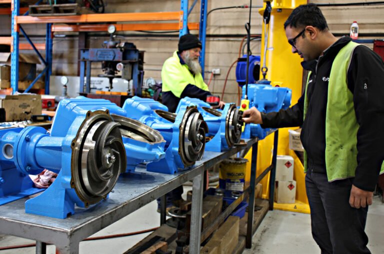 Aussie Pumps - Cast iron impellers are susceptible to damage