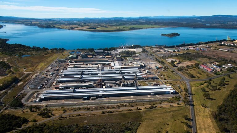 Bell Bay aluminium smelter.