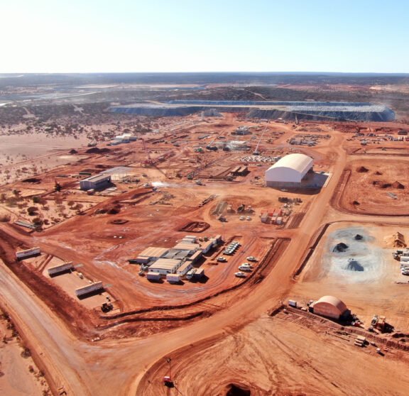 Aerial view of Kathleen Valley.