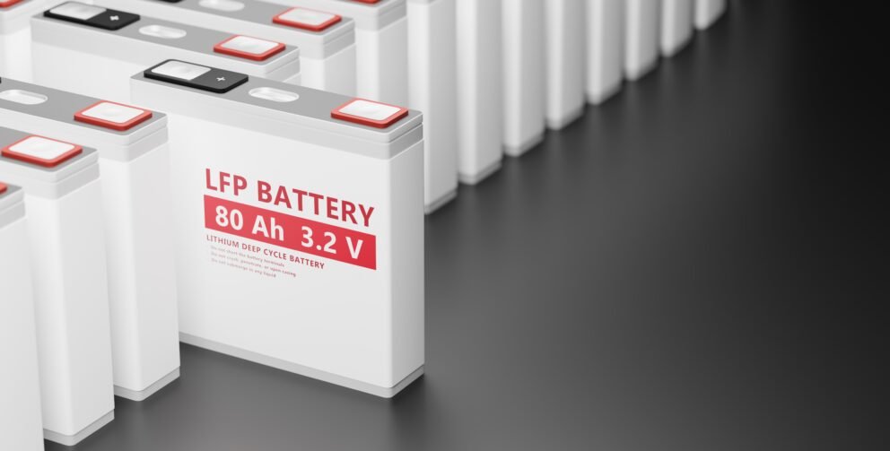 LFP battery cell.