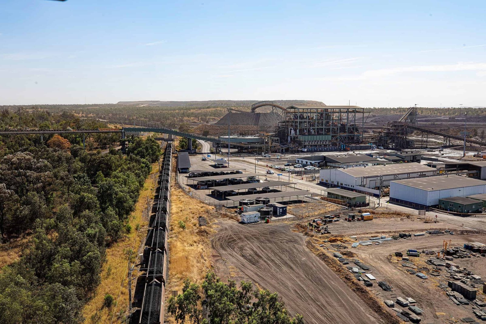 Blackwater mine in Queensland.