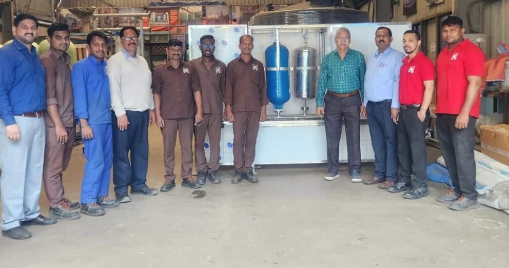 (Image source: Evion) PGT management and contractors on site.