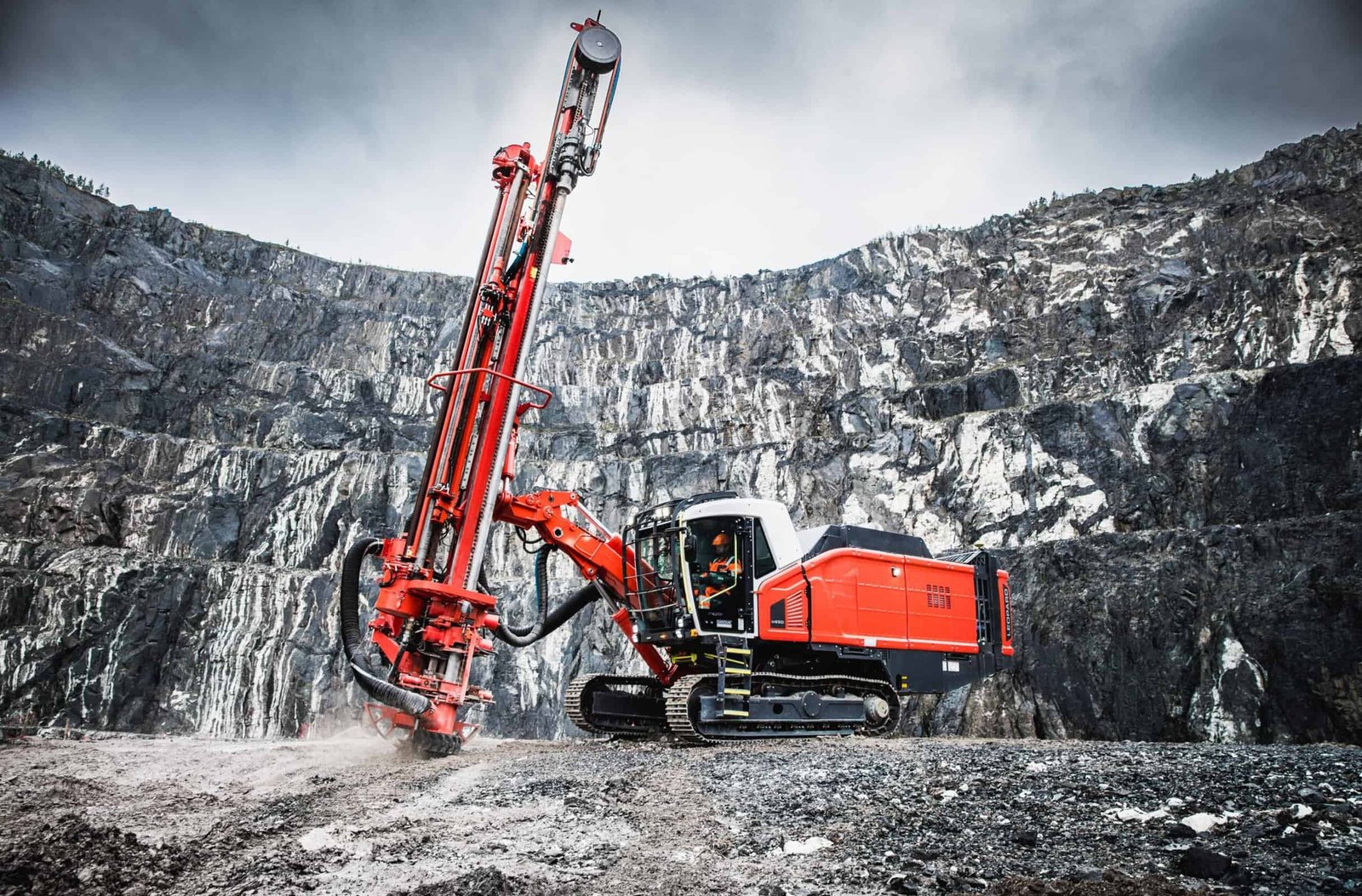 (Image source: Sandvik) Sandvik drill rig.