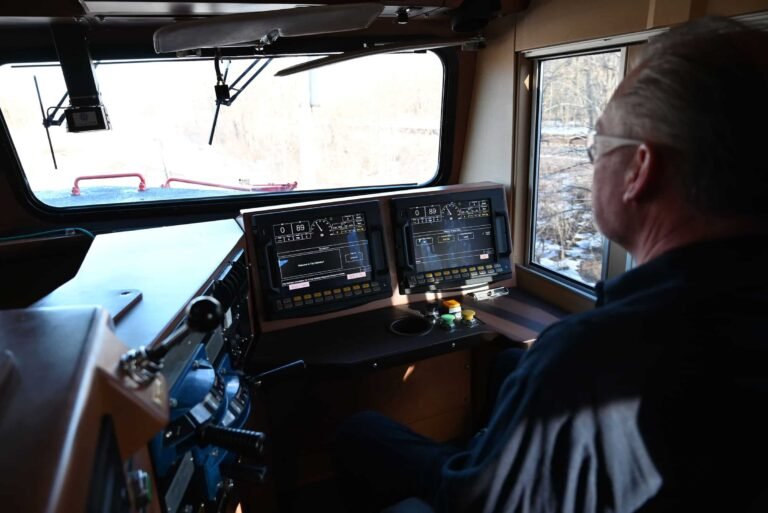 Wabtec’s smart cruise control software for trains, Trip Optimizer.