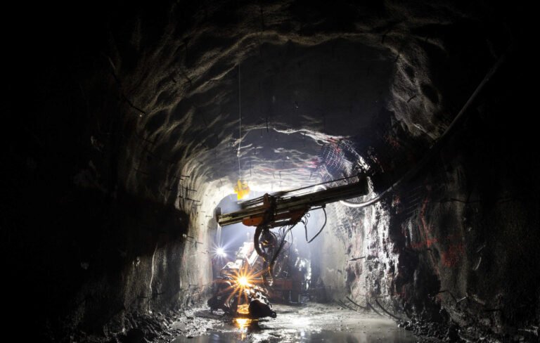 Underground,Mine,Drilling,Activity