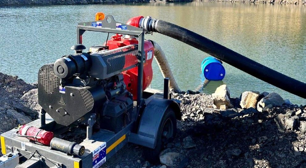 Aussie 6" MQ6000TD is a self primer, making it simple to set up and easy to use