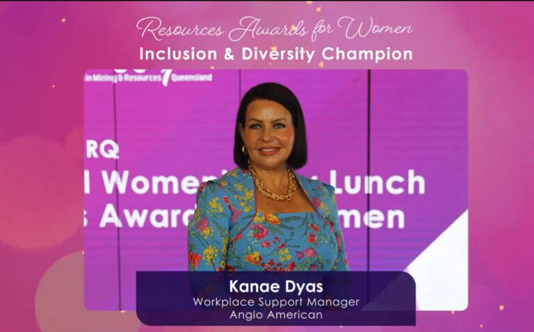 Anglo American workplace support manager Kanae Dyas pioneered a program dedicated to supporting women while committing to zero tolerance of bullying, sexual harassment or discrimination.
