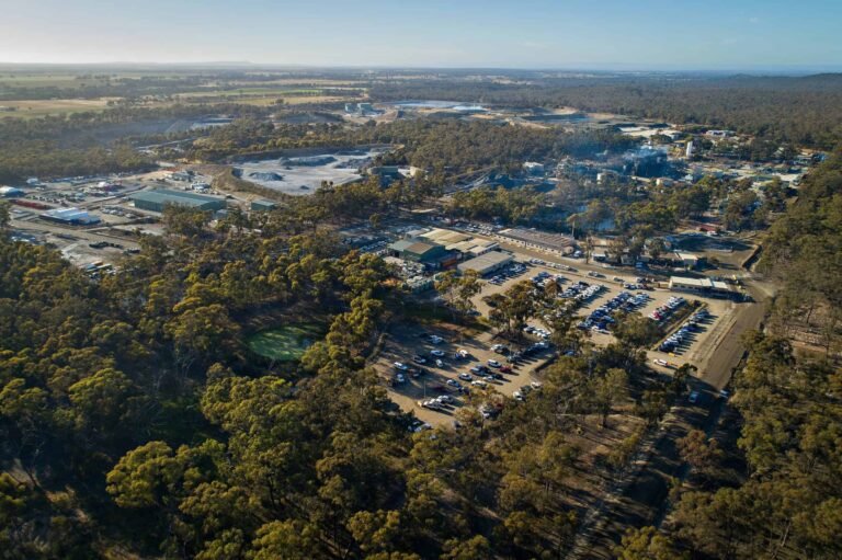 (Image source: Agnico Eagle) Ariel view of Fosterville gold mine operations.
