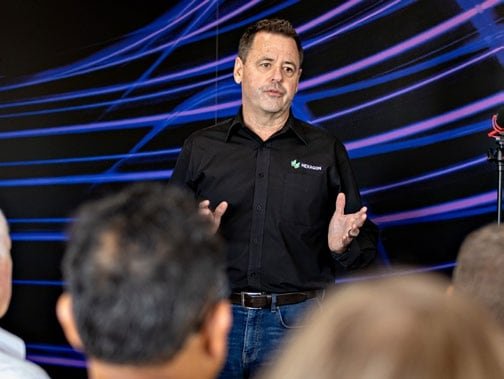 Simon Stone, VP Asia Hexagon. Photo: Hexagon.