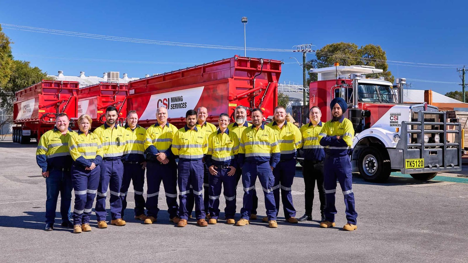 (Image source: Mineral Resources) The program upskills people with an existing multi combination truck licence with the skills and knowledge to drive 330t quad road trains.
