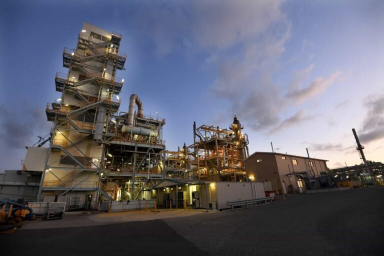 (Image source: Wesfarmers Chemicals, Energy and Fertilisers) Sodium cyanide plant.