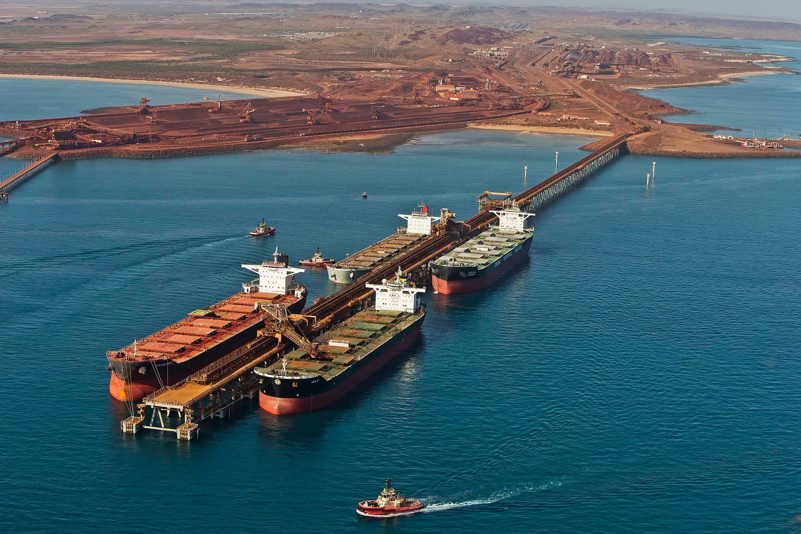 (Image source: Rio Tinto) Rio Tinto ships around 250mt of iron ore to China every year.