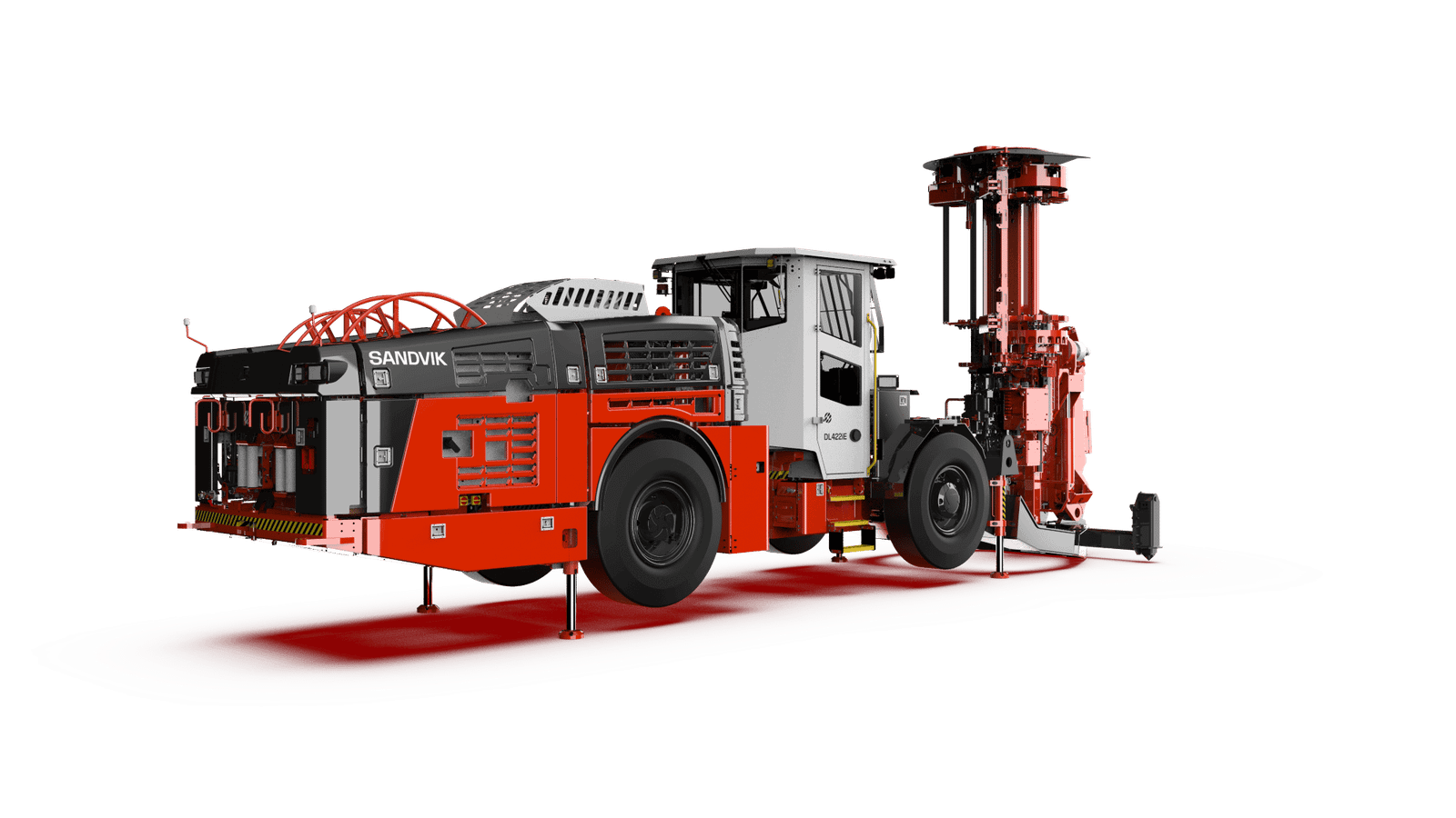 A photo of Sandvik DL422iE longhole drill.