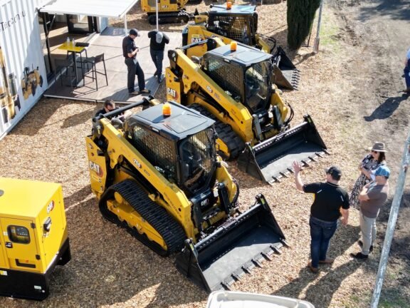 (Image source: WesTrac) The new Cat 255 and 265 compact track loaders have improved engine performance and stability, higher lift and break-out ability and greater operator comfort.