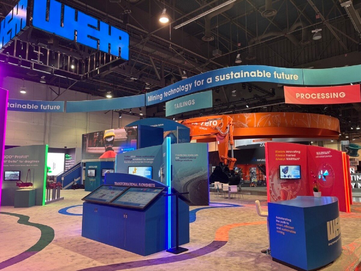(Image source: Weir) Weir at MINExpo International 2024.