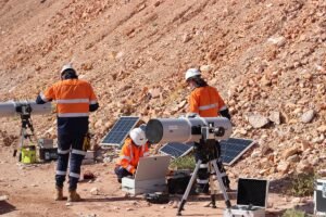 (Image source: mDetect) mDetect surveying BHP’s Prominent Hill tailings.