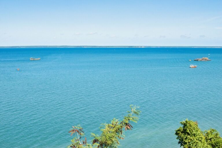 View of the Timor Sea from Darwin, Northern Territory.