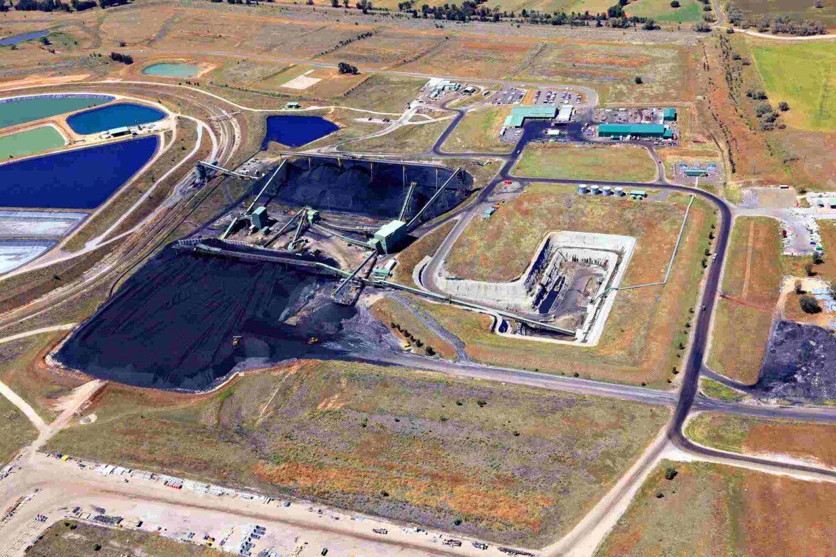 (Image source: Whitehaven Coal) Birds-eye view of Whitehaven Coal’s Narrabri operation.