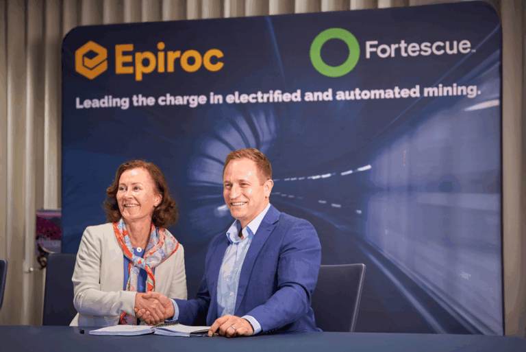 Fortescue signs $350m electric drill deal