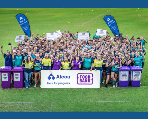 Alcoa goes dollar for dollar with donations for Foodbank Peel