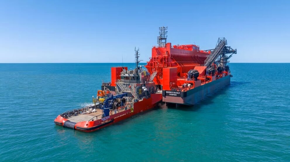 Pit to ship progress for Onslow