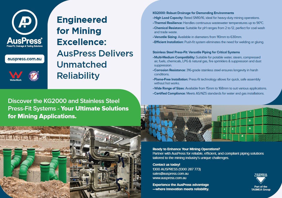 AusPress Engineered for Mining Excellence