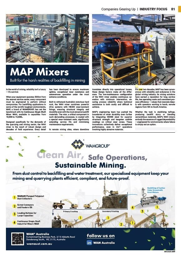 MAP mixers