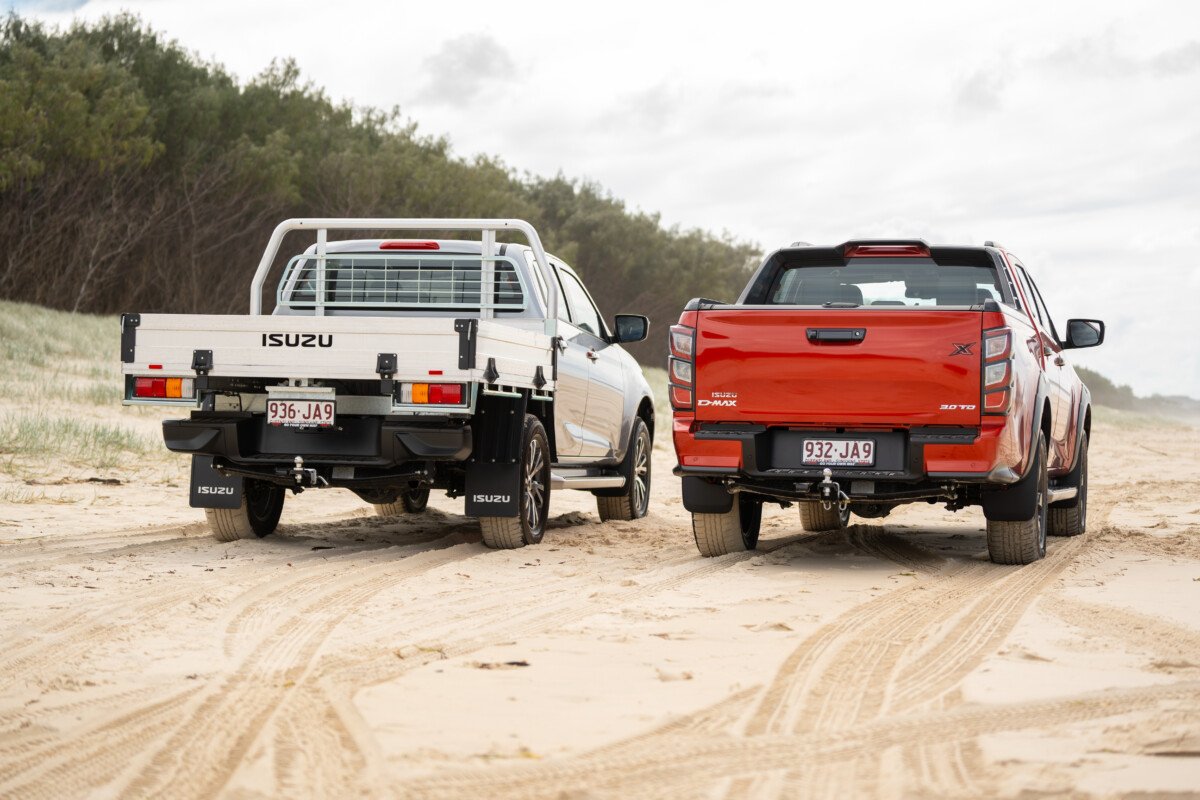 The updated 2024 Isuzu D-MAX