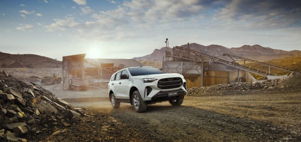 The updated 2025 Isuzu MU-X