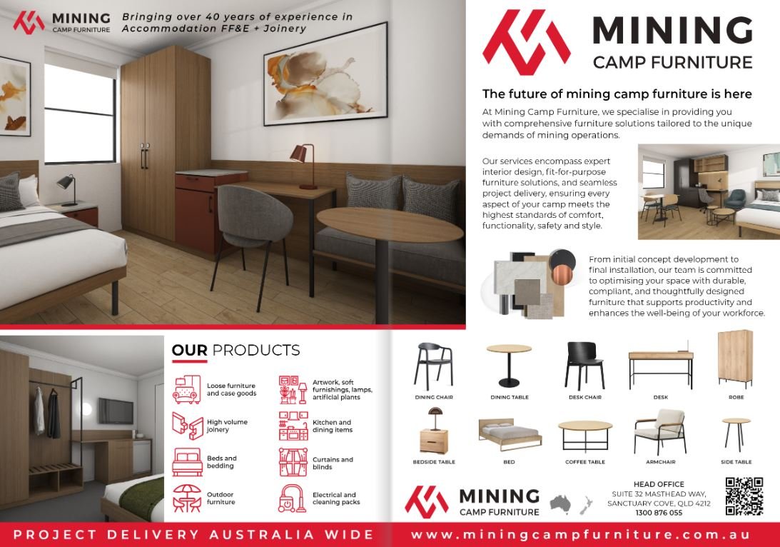 The future of mining camp furniture is here