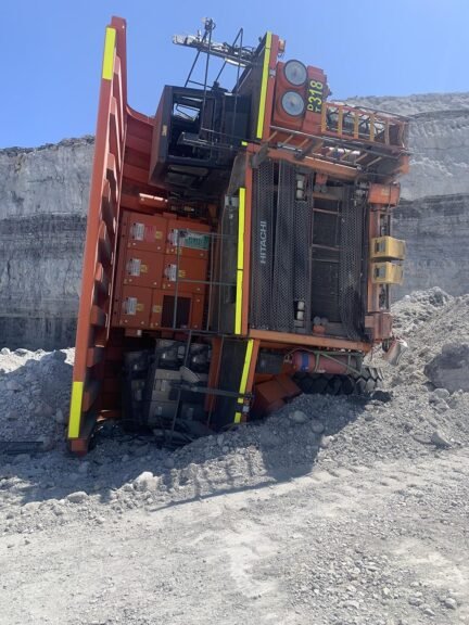 Loaded haul truck roll at NSW coal mine