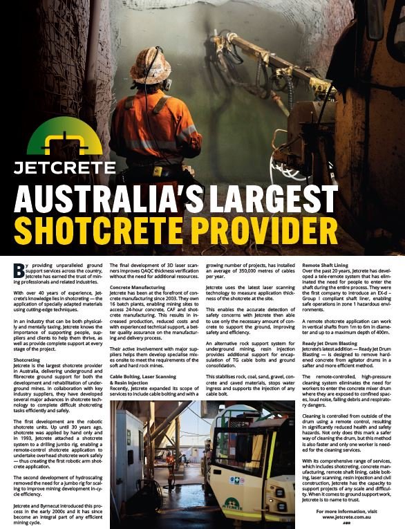 australias largest shotcrete provider