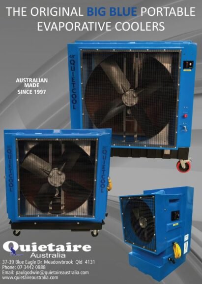 The Original Big Blue Portable Evaporative Coolers