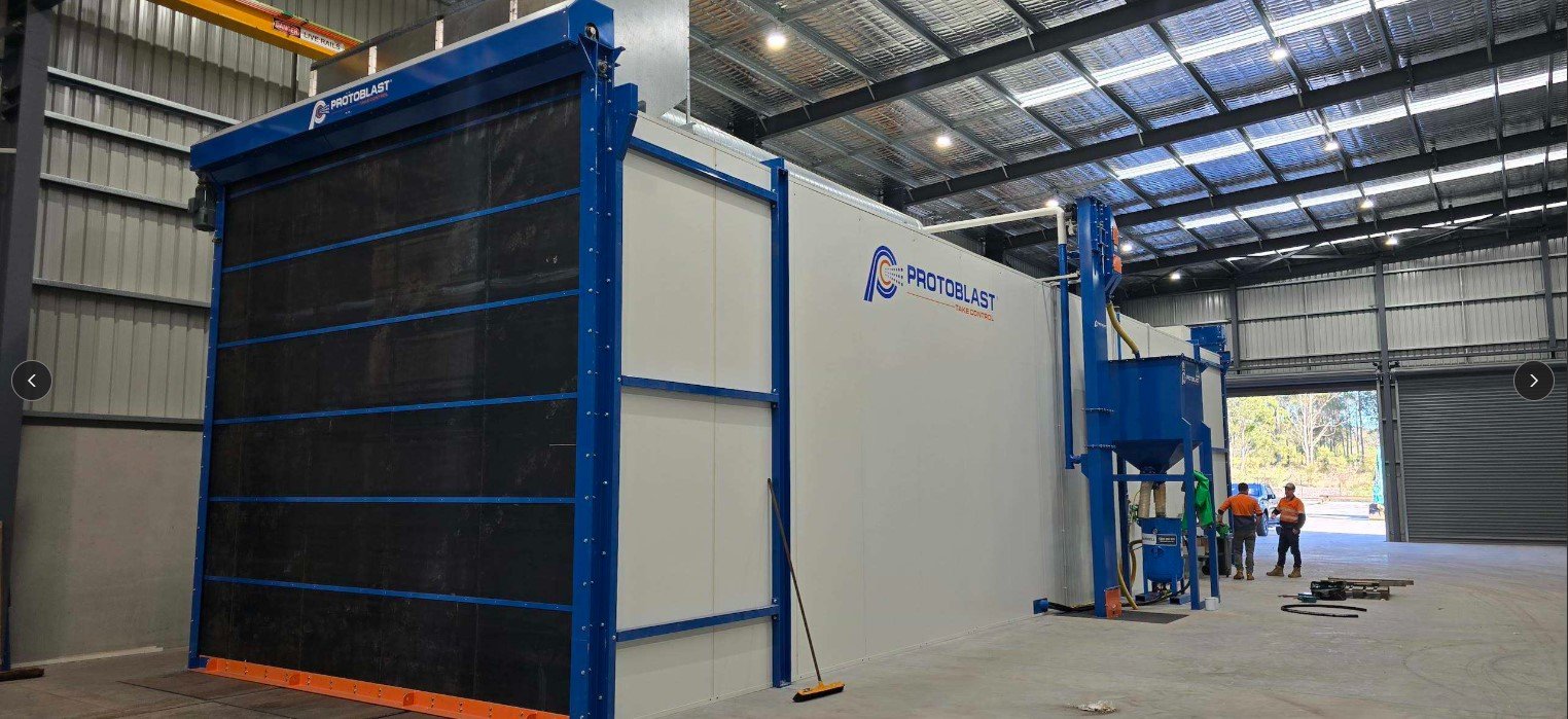 The competitive advantage of a complete blast and paint system